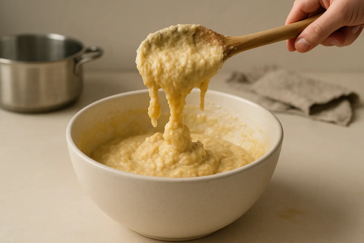 batter thick dropping