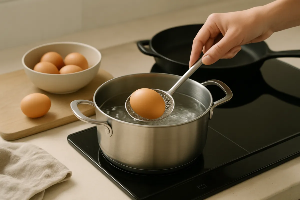 boil eggs