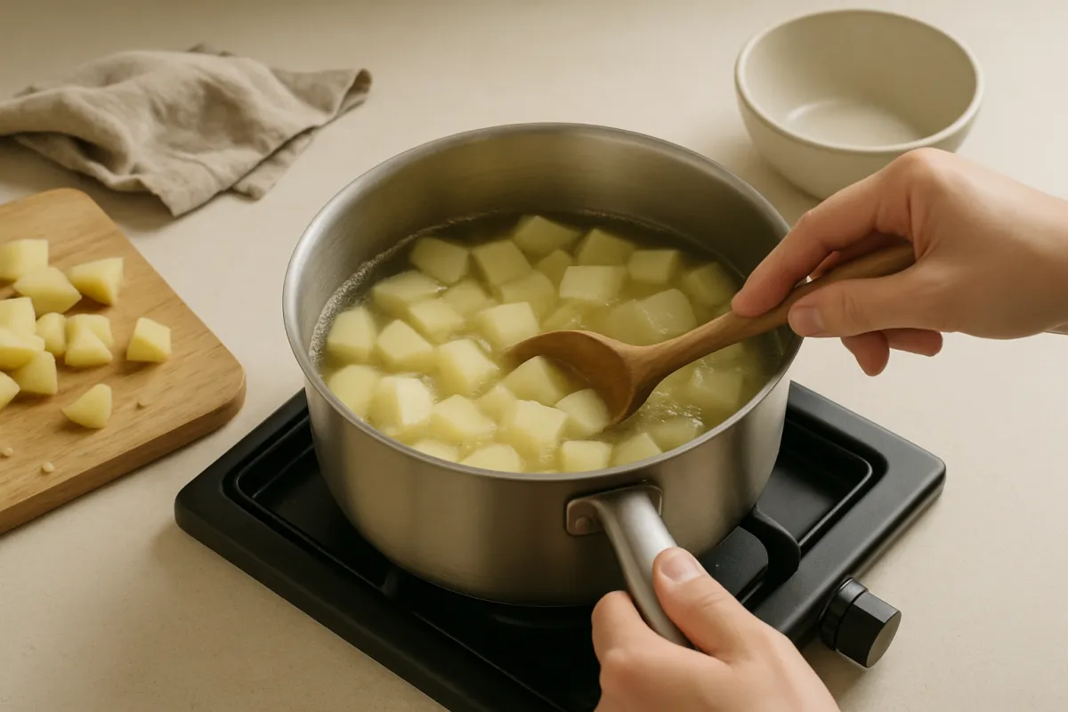boil potatoes