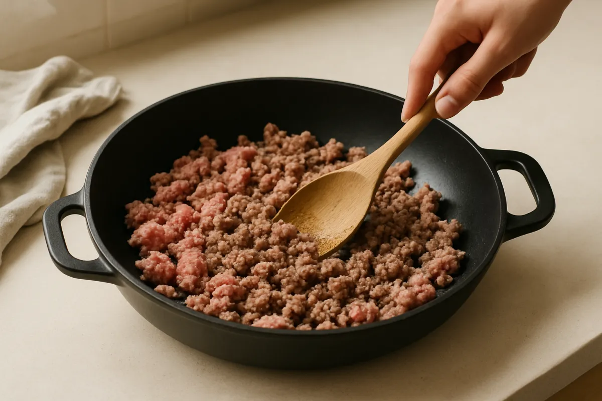 brown mince