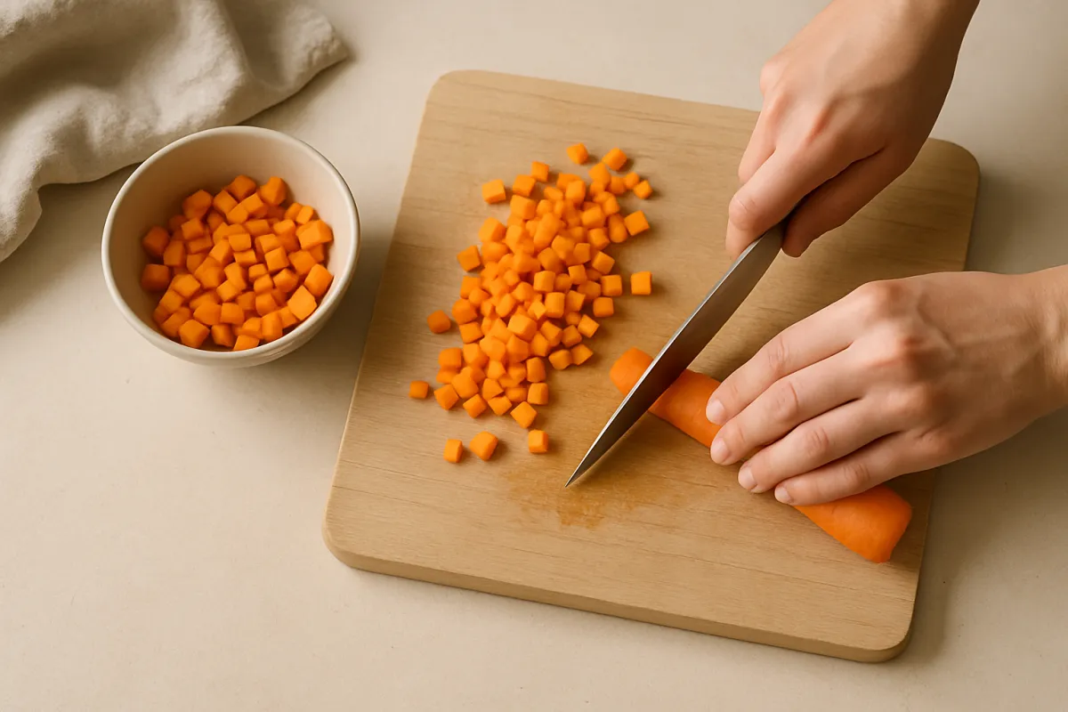 dice carrot