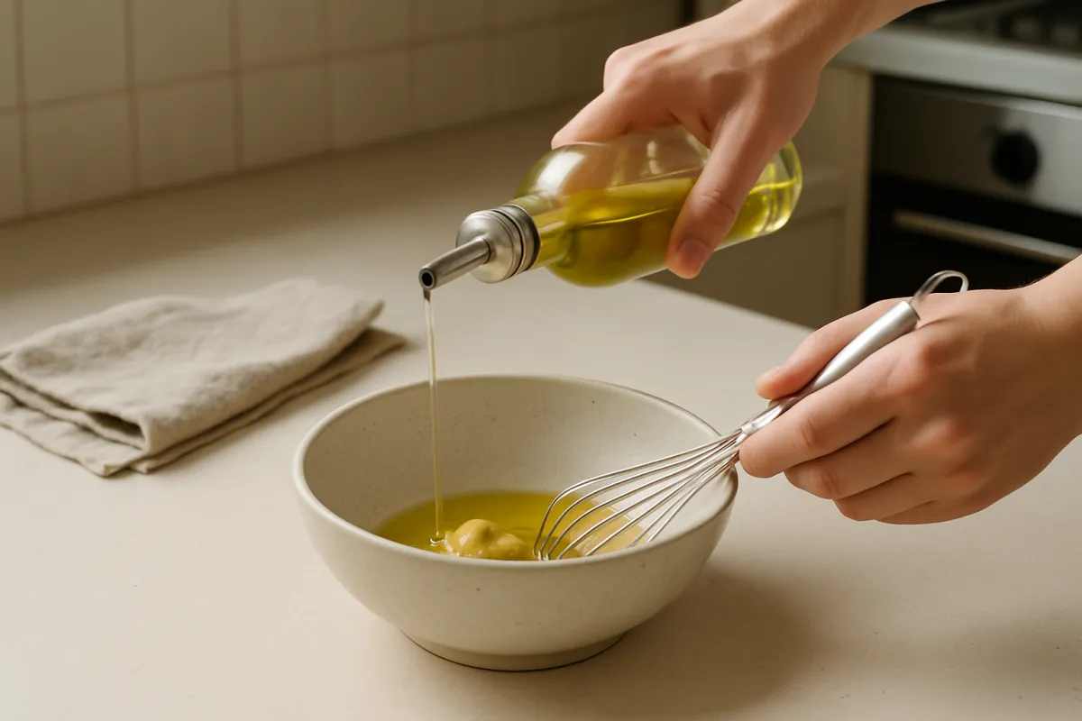 emulsify dressing