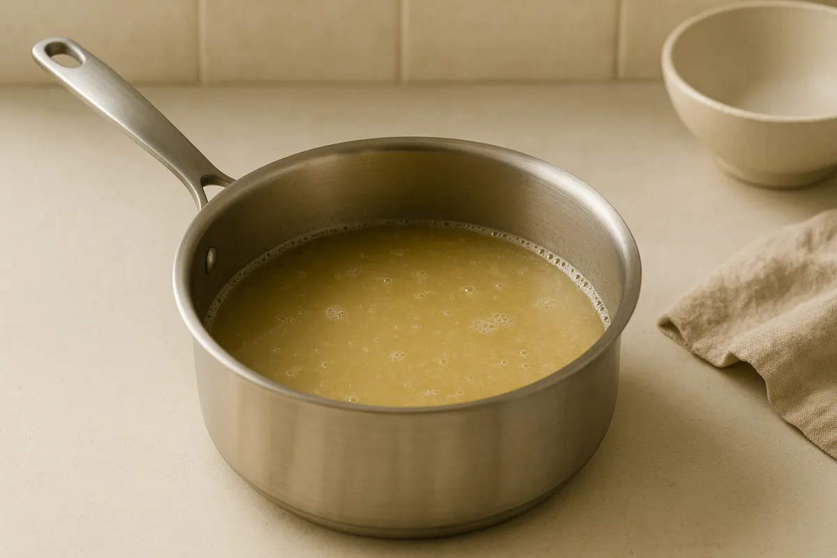 gentle simmer