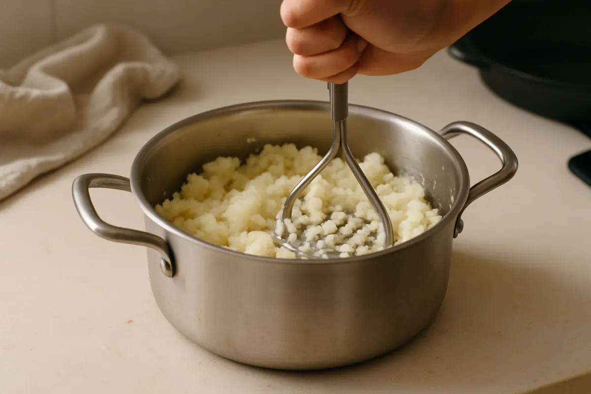 mash potatoes