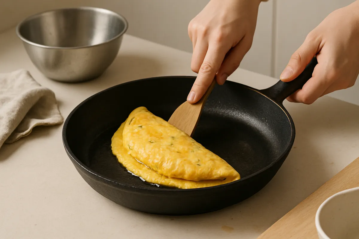 omelette fold
