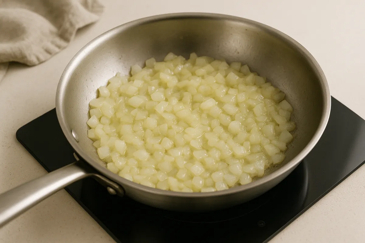 onions translucent