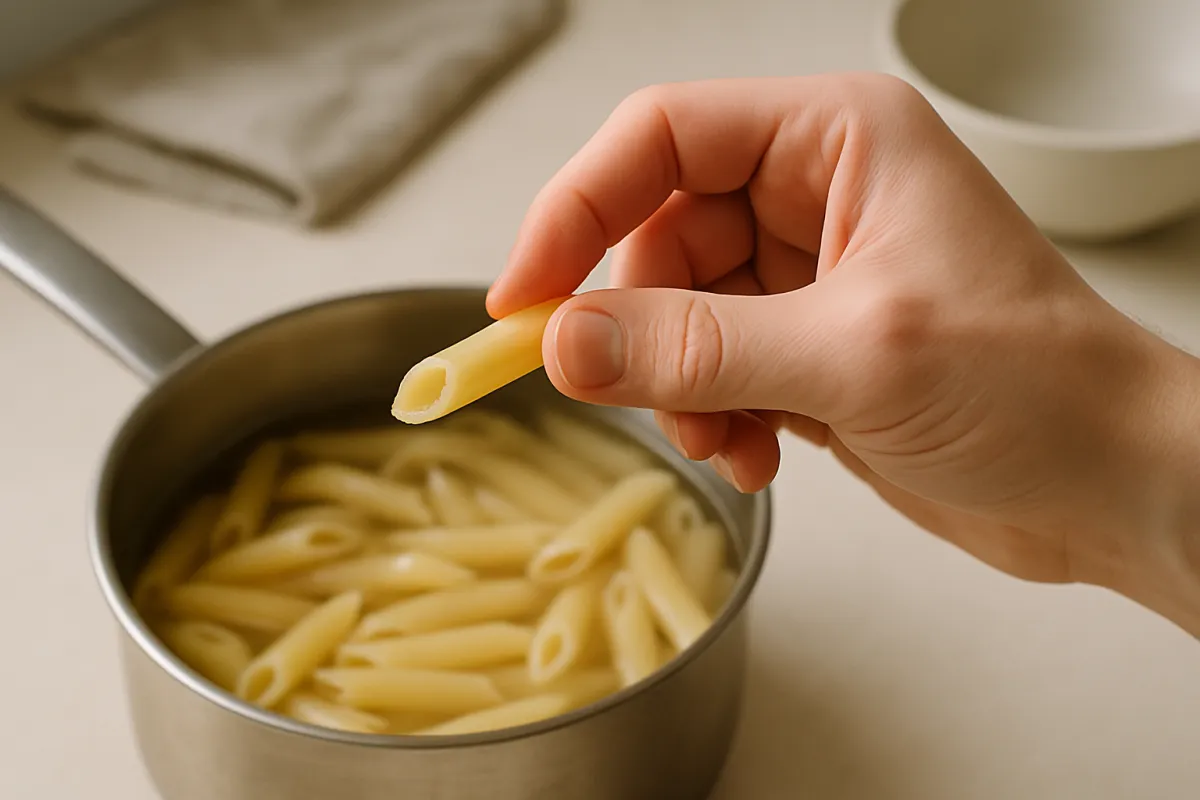 pasta al dente