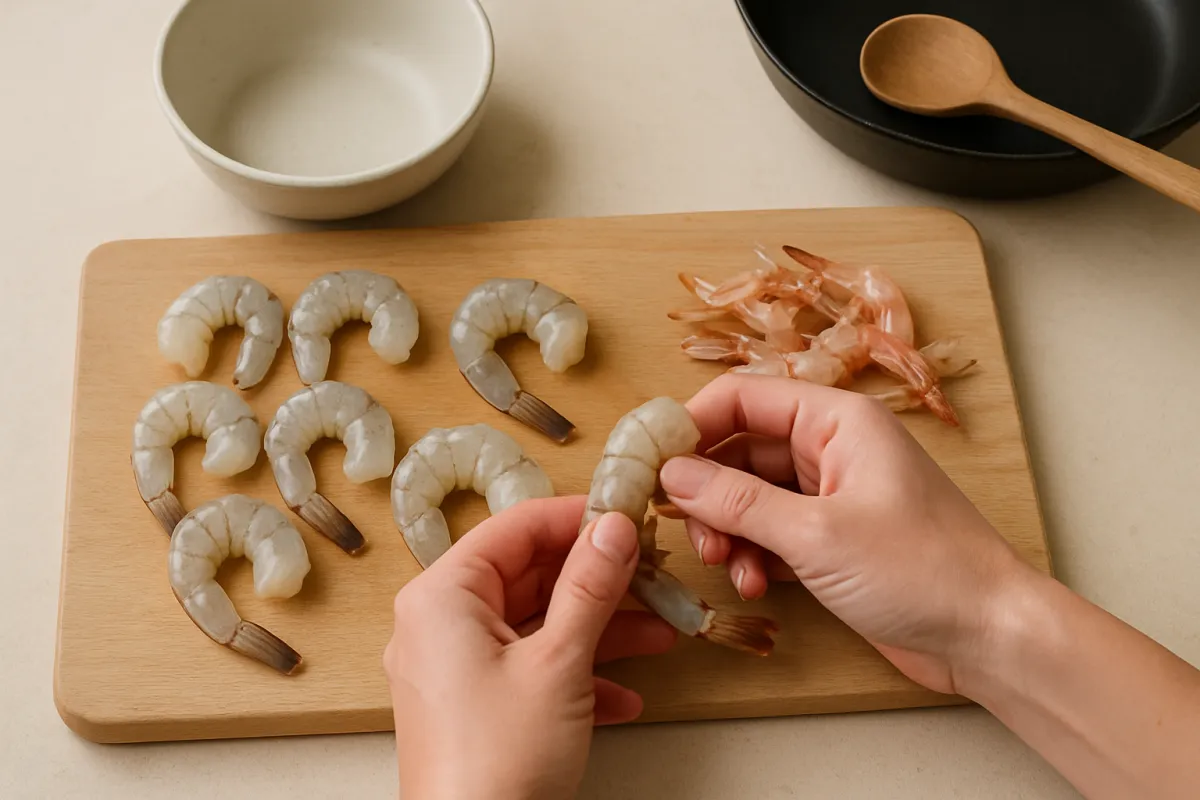 peel prawns