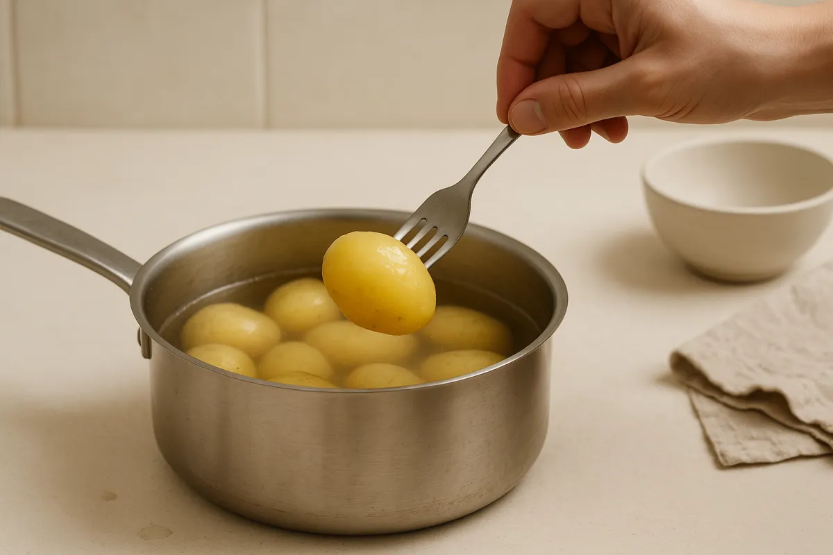 potatoes fork tender