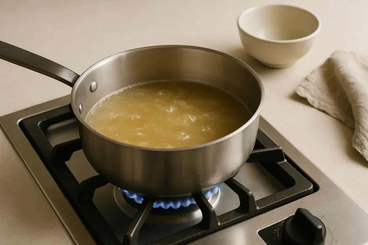 reduce to simmer