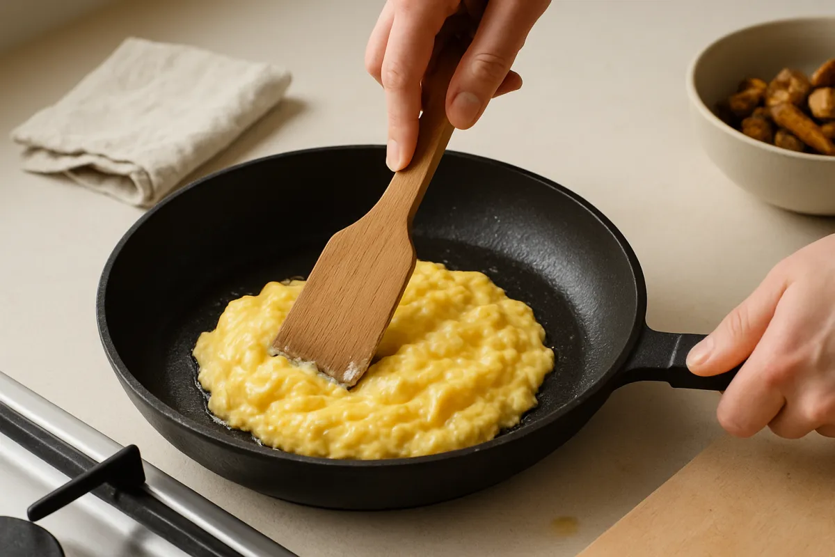 scramble eggs