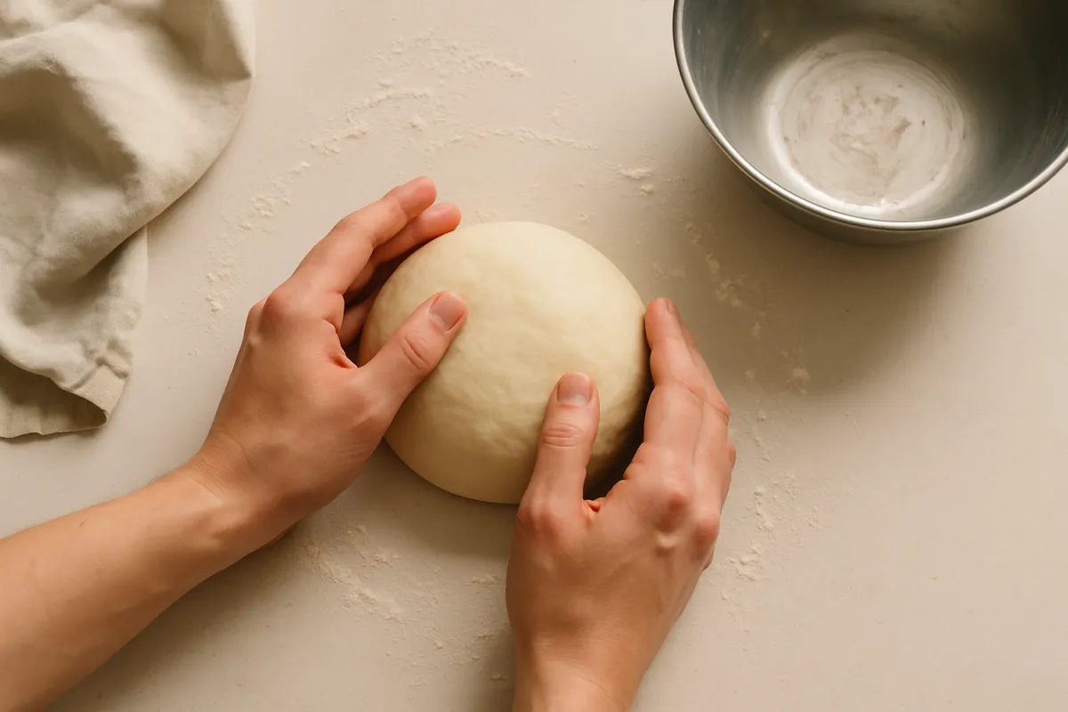 shape dough ball