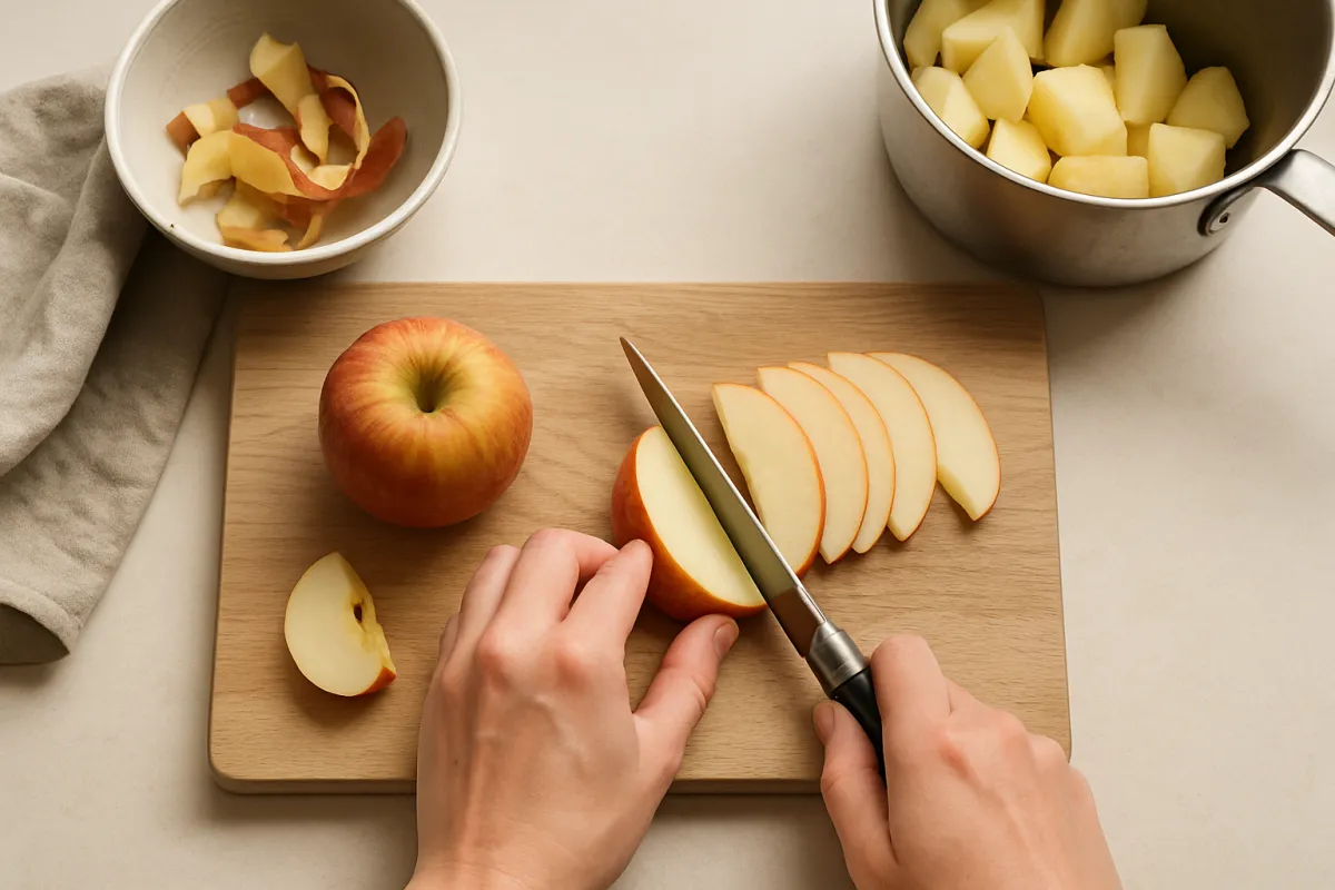 slice apple