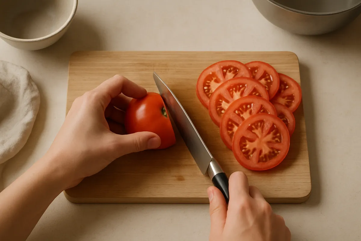 slice tomato