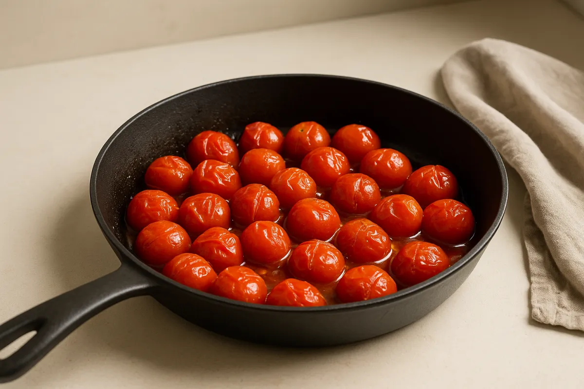 tomatoes blistered